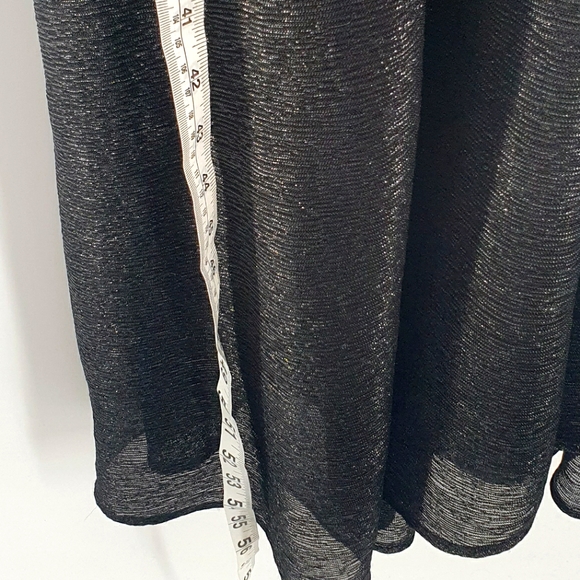 Talbot Runhof Black Metallic Twisted Gown - Picture 5 of 8